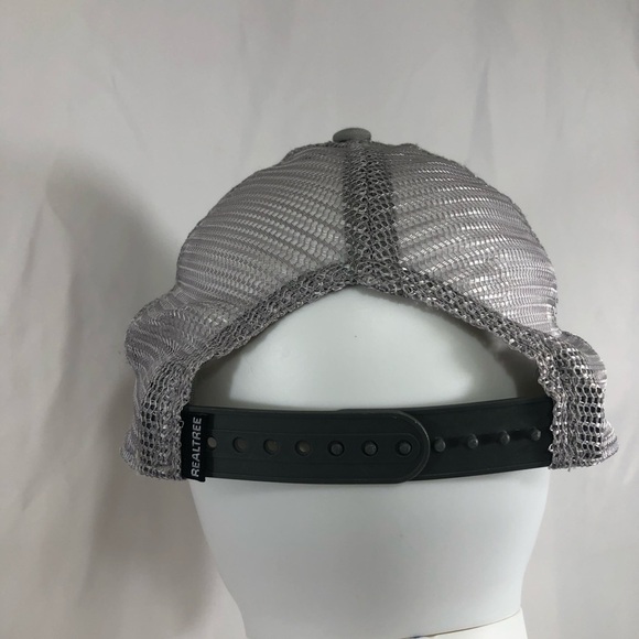 Realtree Gray Logo Ball Cap - Picture 4 of 9